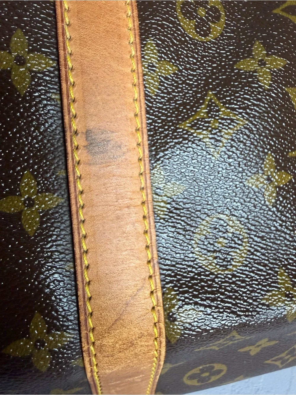 Louis Vuitton Brown Monogram Keepall Bando 60